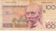 BILLET NATIONALE BANK VAN BELGIE 100 - Sonstige & Ohne Zuordnung