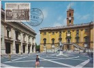 Carte-Maximum ITALIE N° Yvert 961 (ROME - Hôtel De Ville) Obl 1967 - Cartas Máxima