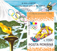 LILLEHAMMER OLYMPIC GAMES  1994 BLOCK FVU USED ROMANIA. - Invierno 1994: Lillehammer