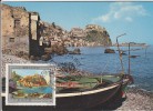 Carte-Maximum ITALIE N° Yvert 1383 (SCILLA) Obl Sp Ill 1er Jour 1979 - Cartoline Maximum