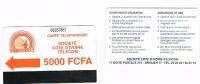 COSTA D'AVORIO  (IVORY COAST)  - CI TELCOM (AUTELCA) - 1994 ORANGE LOGO 5000   - USED  -  RIF. 515 - Ivoorkust