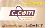 MOV-02/c TARJETA GSM DE CUBA DE $20  BEIGE REVERSO NEGRO - Kuba