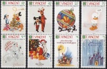 St VINCENT // 1991 Noël'91 Par Les Personnages Disney //  NEUFS *** (MNH) - St.Vincent (1979-...)