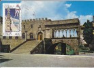 Carte-Maximum ITALIE N° Yvert 1627 (VITERBE - Palais) Obl Sp Ill 1er Jour 1984 - Maximumkaarten