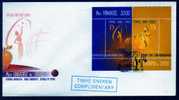 Mujer - Miss Universo 2000 - Chipre - Cover - Sobre Fdc - Sonstige & Ohne Zuordnung