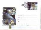 2011  Dogs – Cosmonauts  P.Stationery +cancellation Special First Day  BULGARIA / Bulgarie /Bulgarien - Europe