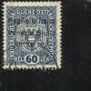 TRENTINO ALTO ADIGE 1918 SOPRASTAMPATO AUSTRIA OVERPRINTED HELLER 60 H USATO USED OBLITERE´ - Trentino