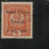 TRENTINO ALTO ADIGE 1918 SOPRASTAMPATO SURCHARGED 6 H USATO USED OBLITERE´ - Trentino