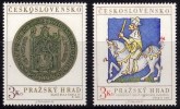 Tchécoslovaquie 1973 N°Y.T. ;  1983 Et 1984** - Unused Stamps