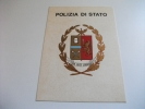 Polizia Di Stato Stemma - Police - Gendarmerie