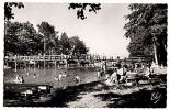 CPSM 40 MIMIZAN - La Passerelle Sur Le Lac Et La Piscine - Mimizan