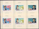 UAE -  AJMAN - JOHN - ROBERT - EDWARD KENNEDY  - **MNH - 1969 - Kennedy (John F.)