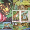 3 Pc Miniature Sheet,Save The Tiger, Children´s Day,Issued 14.11.2011,Stamps Of Rs 5/ + Rs20/- - Ongebruikt