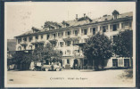 Charmey, Hôtel Du Sapin, Voiture, Auto, Automobile, Animée, - Charmey