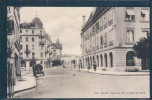 Bulle, Avenue De La Gare Et Gare, Animée, - Bulle