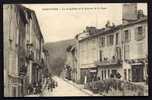 CPA  ANCIENNE- FRANCE- SAINT-PONS (34)- LA GRAND'RUE ET LE QUARTIER DE LA POSTE- TRES BELLE ANIMATION- COMMERCES - Saint-Pons-de-Thomières