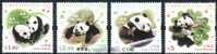 2008 HONG KONG GIANT PANDA 4V - Unused Stamps