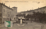 LANGEAC LA PLACE NAVARIN ET LE BOULEVARD NATIONAL ANIMEE - Langeac