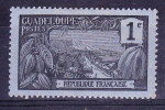 Guadeloupe N°55 Noir Sur Bleu Au Lieu De Azuré Neuf Charniere - Ongebruikt
