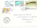 Cover Guadeloupe, BASSE TERRE To Honduras 1993 ( WITH FRENCH ANDORRAN STAMP? ) - Brieven En Documenten