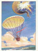La Descente De Garnerin / ( Image / Thème Parachutisme Parachute  Andre-Jacques Skydiving ) // IM 26-K6/1 - Nestlé