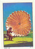 Un Parachutiste Touche Le Sol  / ( Image Thème Parachutisme Parachute Skydiving ) // IM 26-K6/5 - Nestlé