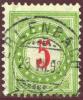 Heimat ZH ERLENBACH 1893-07-23 Vollstempel Auf Porto Zu#17DIIK - Taxe