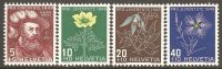 Switzerland 1949 Mi# 541-544 ** MNH - Ongebruikt