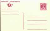 AP - Entier Postal - Carte Postale N° 193 - Chiffre Sur Lion Héraldique Avec Banderole - 10,00 Fr Lilas Foncé Sur Crème - Cartes Postales 1951-..