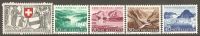 Switzerland 1952 Mi# 570-574 ** MNH - Unused Stamps