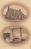 Scotland Écosse Dunfermline - Carnegie´s Birthplace - R. Tuck Gold Framed Sepia - Embossed - VG Condition - 2 Scans - Fife