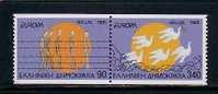 EUROPA-CEPT 1995 GRECE NEUF **PAIR DU CARNET  MNH RAR - 1995