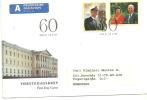 FDC Norway To Honduras 1997 ( Kings Of Norway Stamps ) - Lettres & Documents