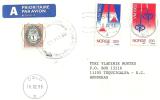 Cover Norway To Honduras 1998 - Covers & Documents