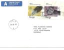Cover Norway To Honduras 1999 - Lettres & Documents