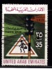 U.A.E. United Arab Emirates Used  1973, Traffic Week, Road Safety, - Emirats Arabes Unis (Général)