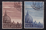 1953  Cupola Della Basilica Di S. Pietro  Sass PA 22-23 - Posta Aerea