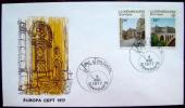 1977 LUXEMBOURG FDC EUROPA CEPT BRIDGE - 1977