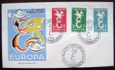 1958 LUXEMBOURG FDC EUROPA CEPT - 1958