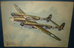 Illustré Par Louis PETIT.Avions Alliés(Serie I).LOCKHEED P.38 "Lightning".Bon état - 1939-1945: 2ème Guerre