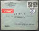 BELGIQUE - ANVERS / 1948 -10% SUR LETTRE EXPRES POUR LA FRANCE  (ref 1999) - 1946 -10%