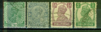 Roi D'Angleterre - INDE - Empereur Des Indes - N° 76-79-162-163 - 1949 - Gebraucht