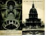 75 PARIS - LOT DE 2 CARTES N °238 LL DOME DES INVALIDES ET  N ° 175 HOTEL  SARCOPHAGE NAPOLEON EGLISE ROYALE ED  MUSEE - Lots, Séries, Collections