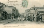 CPA 33 CAVIGNAC PRES DE BLAYE RUE NATIONALE 1906 - Blaye