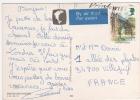 Timbre  YVert N° 1384 " Ironbridge Shropshire "  / CP , Carte , Postcard De 1989  Pour La France - Cartas & Documentos