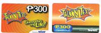 FILIPPINE (PHILIPINNES) - SMART  (RECHARGE) -  TALK 'N TEXT 300 LOT OF 2 DIFFERENT      - USED  -  RIF. 1633 - Filippine