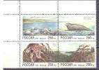 1995. Russia, Wildlife, 4v Se-tenant, Joint Issue With Finland, Mint/** - Neufs