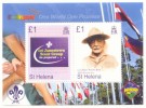 2007 CENTENAIRE DU SCOUTISME BF NEUF *** //  St Helena - Unused Stamps