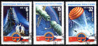 RUSSIE URSS - RUSSIA CCCP : 1978 (OBL) : Mich : 4704-4706   Yvert : 4463-4465  Cote : 0,60 Eur - Rusland En USSR