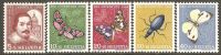 Switzerland 1956 Mi# 632-636 ** MNH - Unused Stamps
